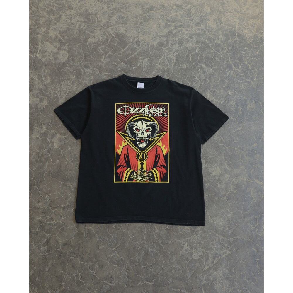 Vintage 00s Archive Ozzfest Ozzy Black Tour Dead Band Tee